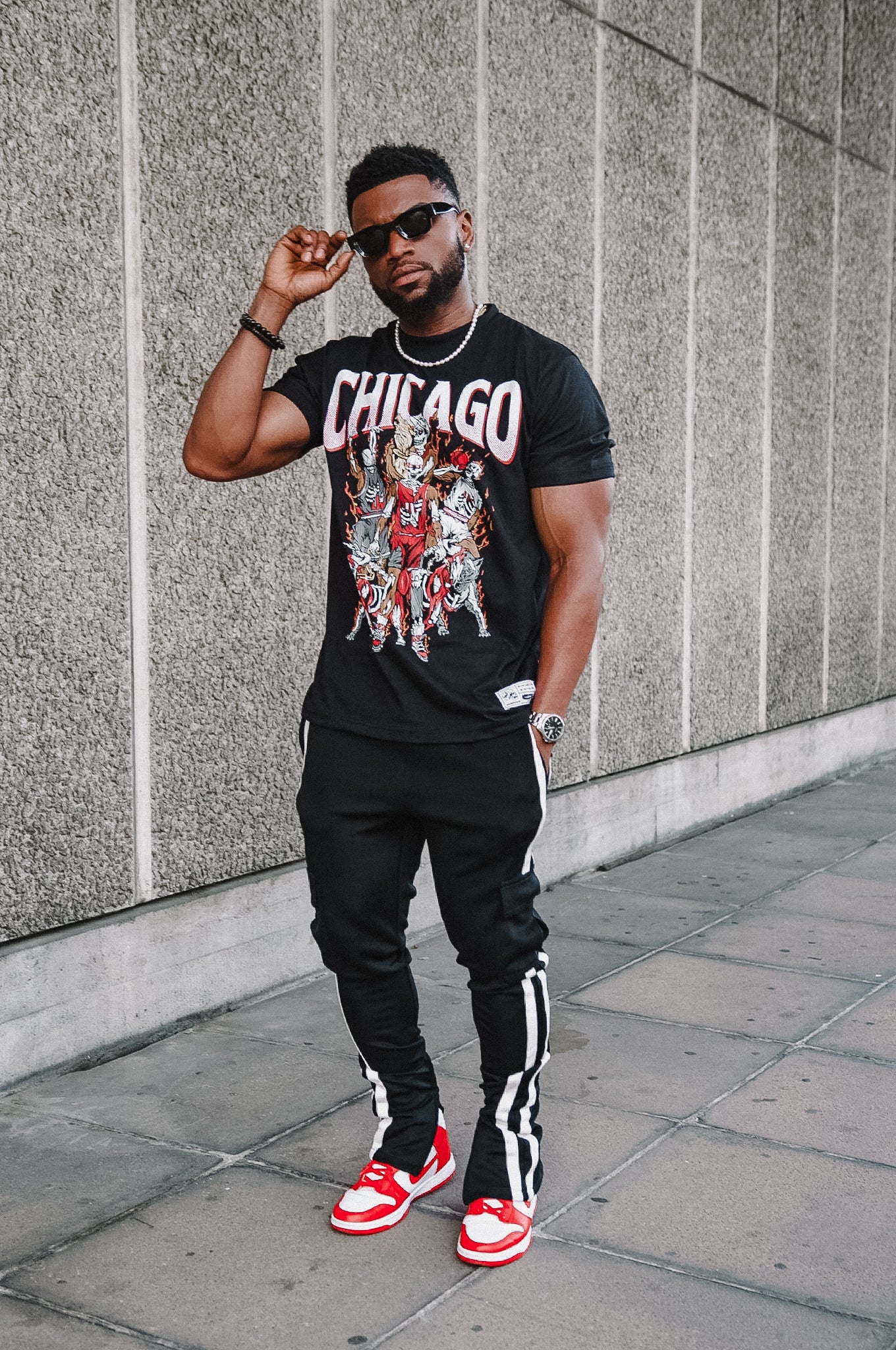 Chicago Tee - Black