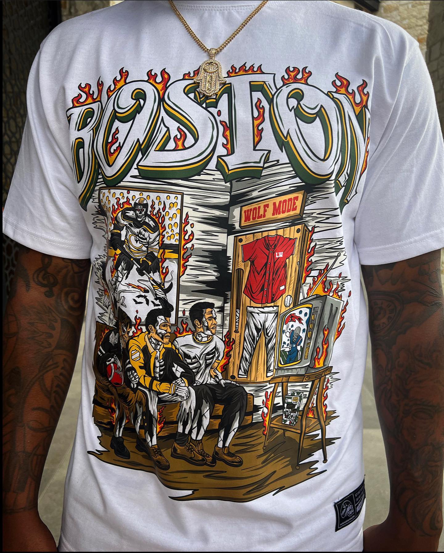 Boston Tee - White