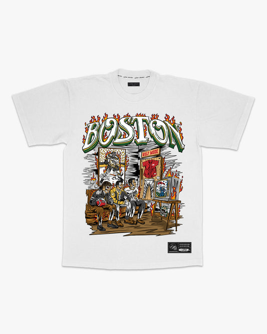 Boston Tee - White