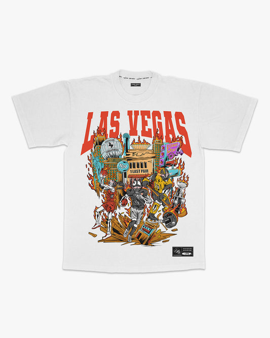 Las Vegas Tee - White