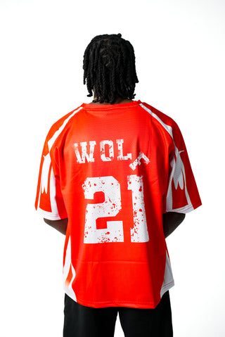 Fear of Mediocrity Short Sleeve Jersey - Volcanic Red