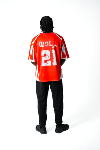 Fear of Mediocrity Short Sleeve Jersey - Volcanic Red