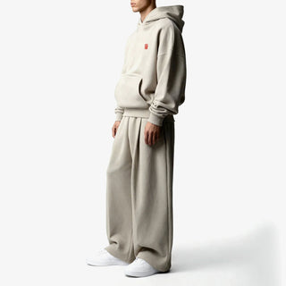 Lord Wolf Volcanic Taupe Tracksuit - Ultra Heavyweight Organic Cotton Volcanic Taupe Tracksuit - Ultra Heavyweight Organic Cotton