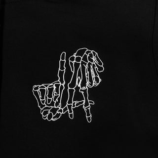 Limited Edition Los Angeles Embroidered Hoodie - Black