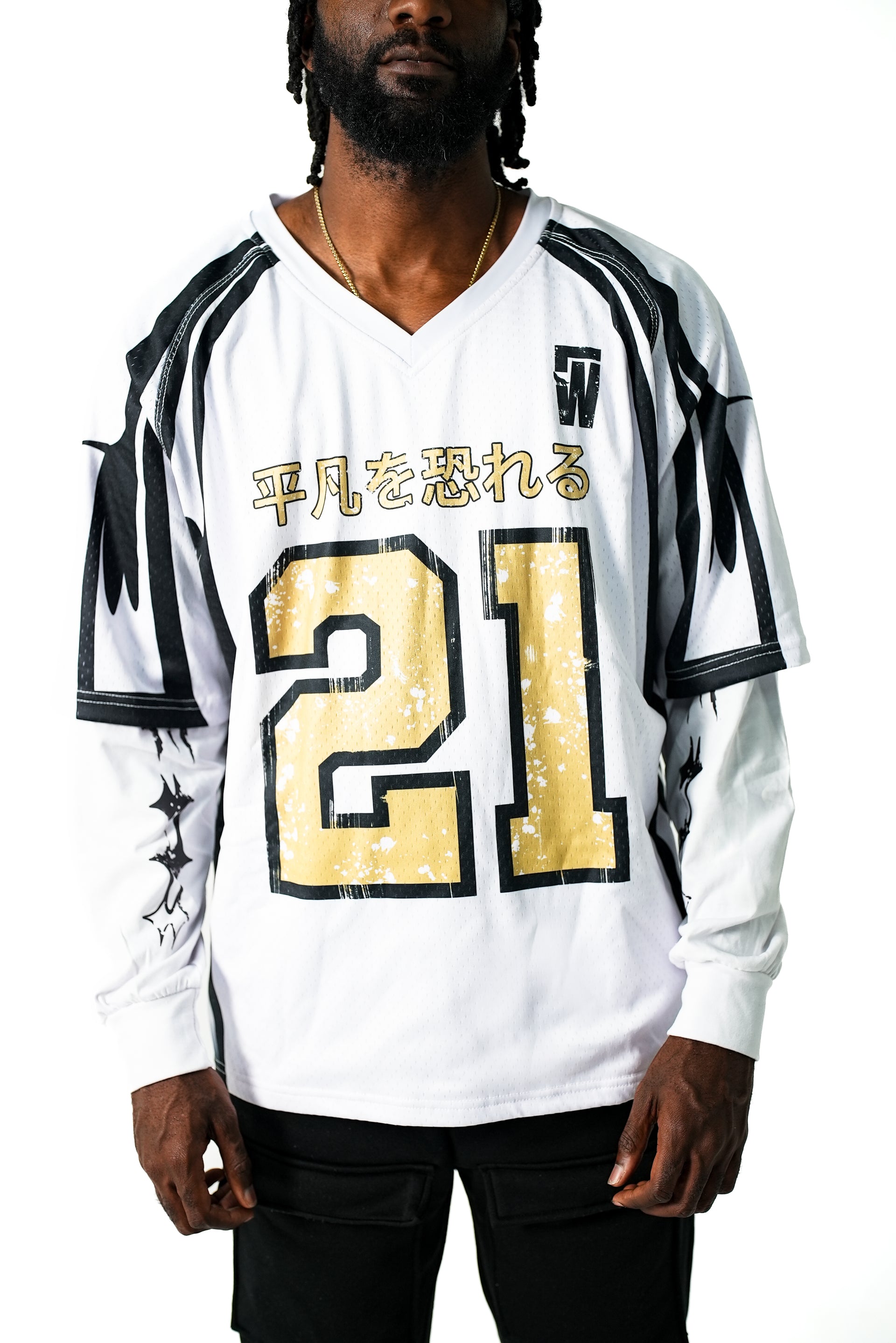 Fear of Mediocrity Long Sleeve Jersey - White