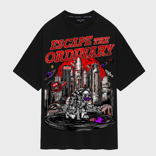 Interstellar Wolf Tee - Red