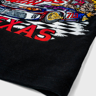 Don’t Mess With Texas Tee – Embroidery Edition – Black