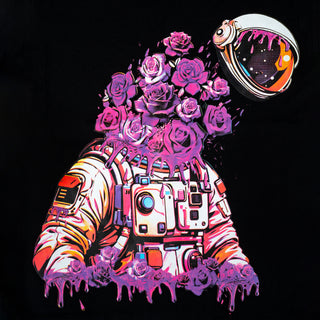 Purp Astronaut Tee - Black