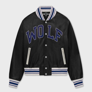Wolf Genuine Leather Jacket