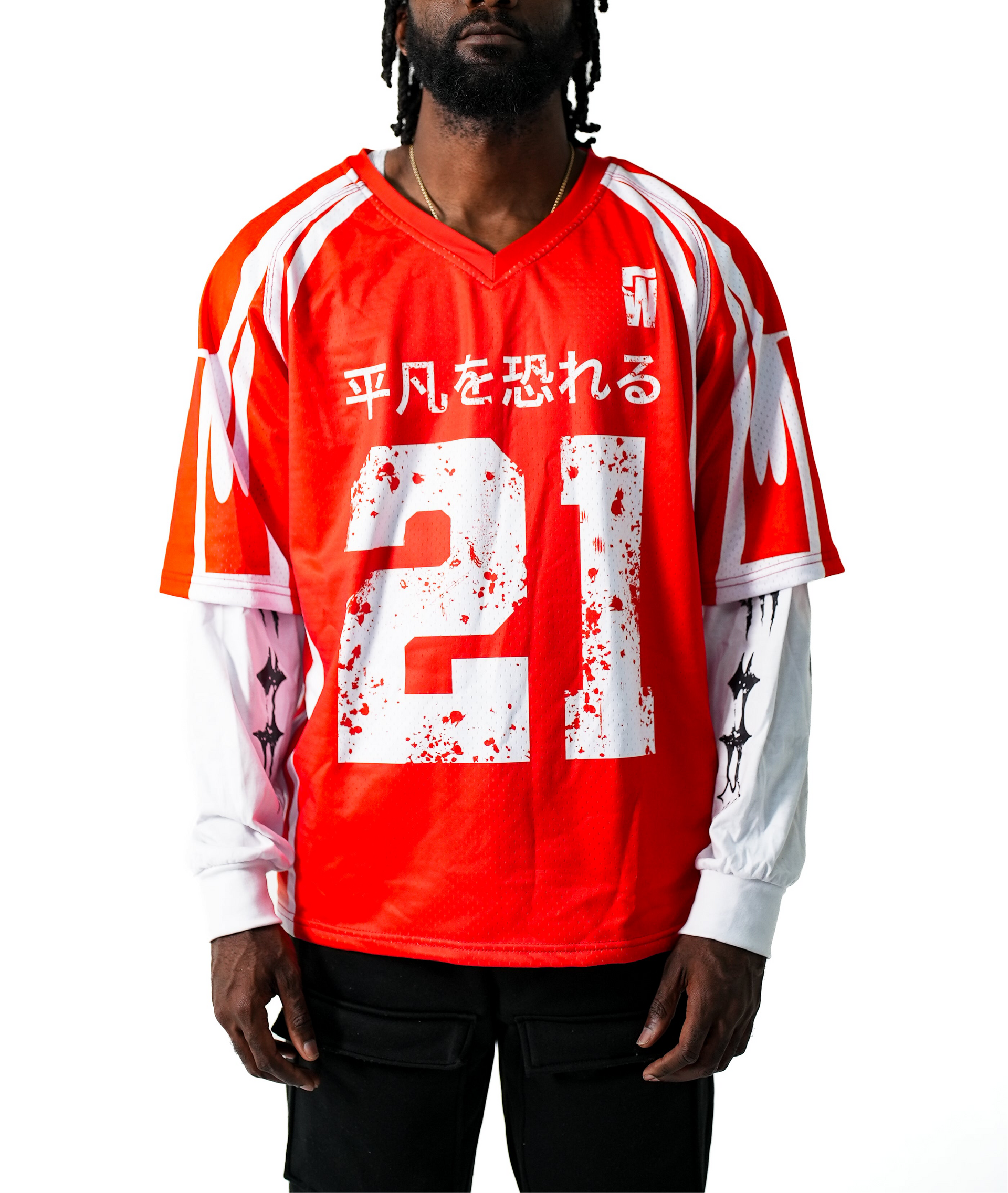 Fear of Mediocrity Long Sleeve Jersey - Red
