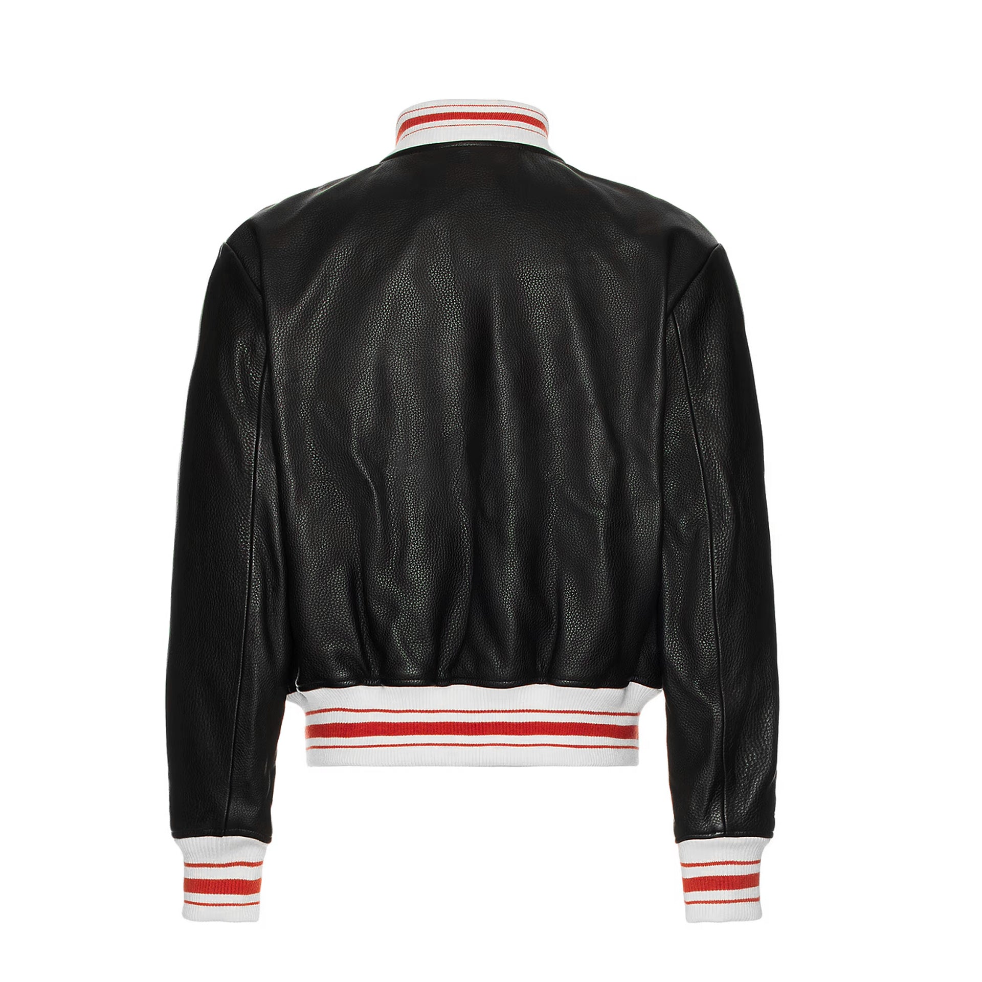 Lord Wolf Genuine Leather Jacket Bomber