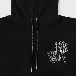 Limited Edition Los Angeles Embroidered Hoodie - Black