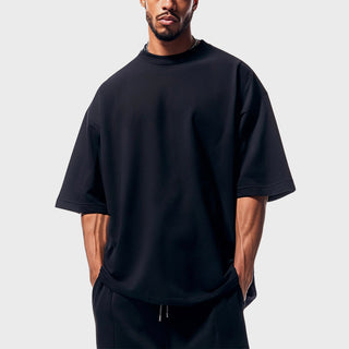 LW Essential Tee – Heavyweight Organic Cotton / Black