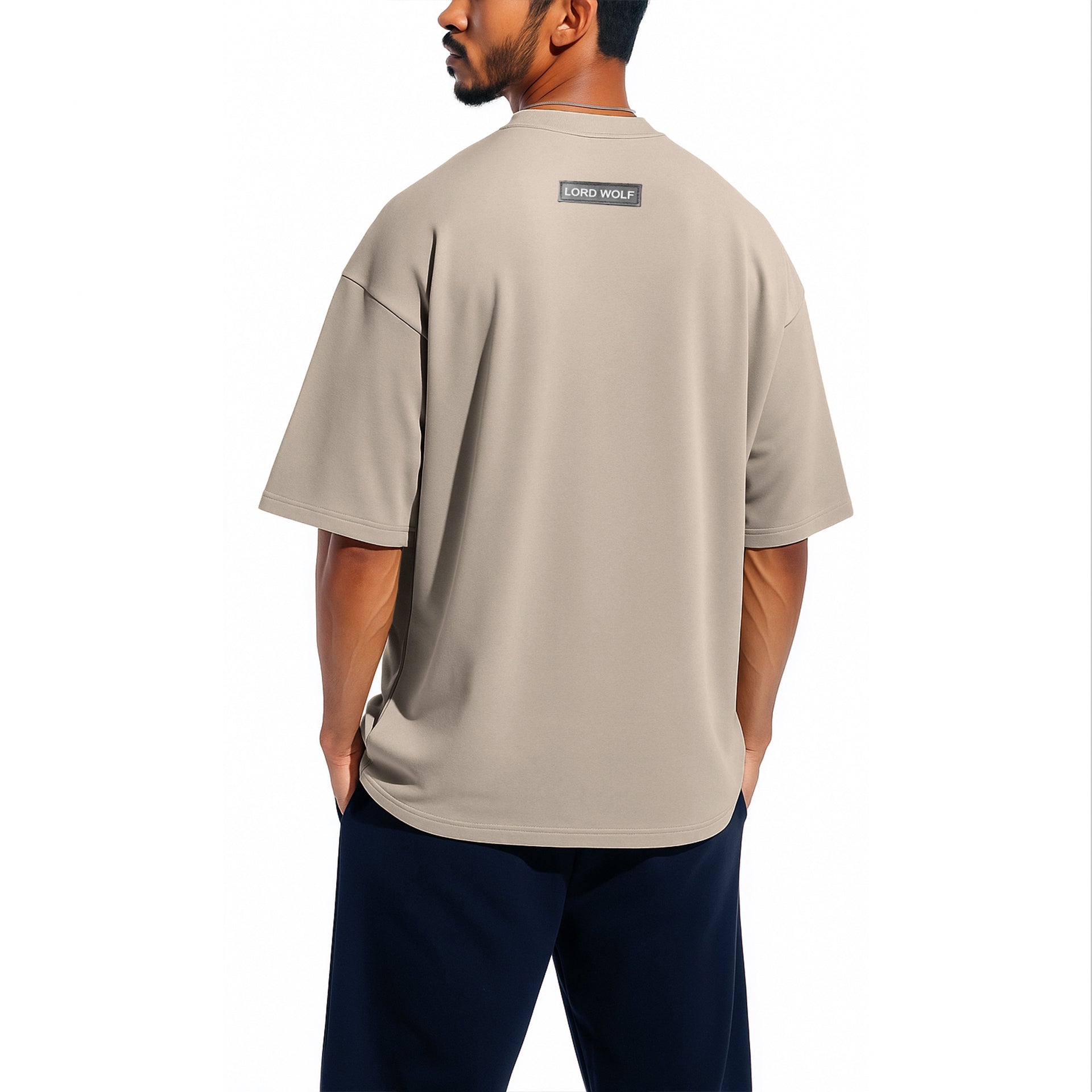 LW Essential Tee – Heavyweight Organic Cotton / Smokey Dust