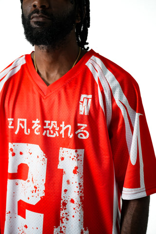 Fear of Mediocrity Short Sleeve Jersey - Volcanic Red