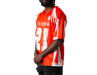 Fear of Mediocrity Short Sleeve Jersey - Volcanic Red