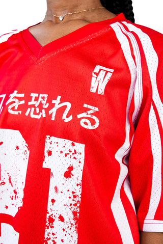 Fear of Mediocrity Short Sleeve Jersey - Volcanic Red