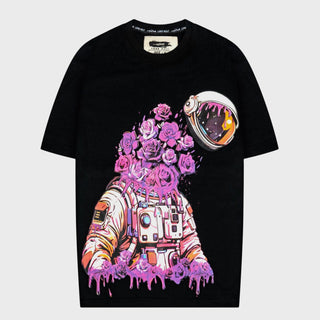 Purp Astronaut Tee - Black