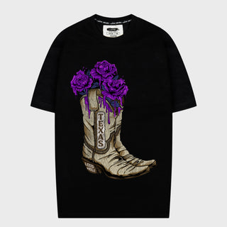 Texas Boot Tee - Black