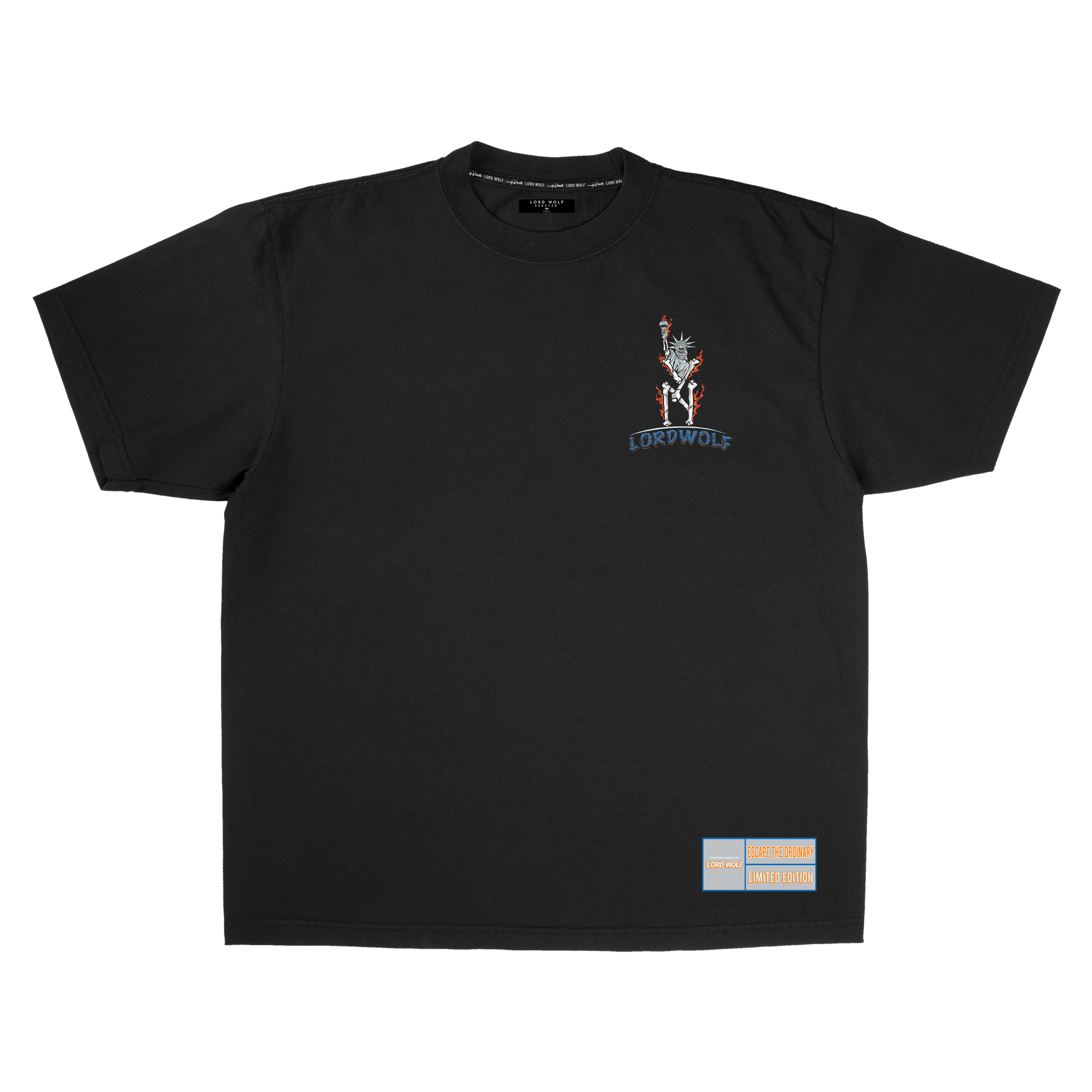 NY City of Wolves Tee - Black