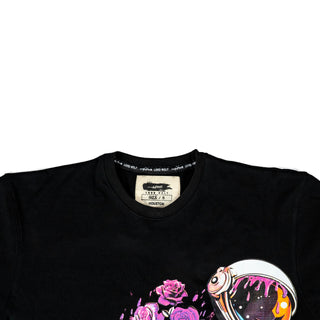 Purp Astronaut Tee - Black