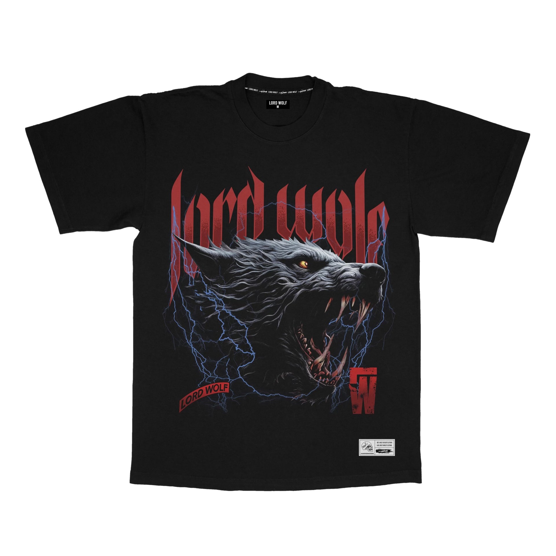 LW Wolf Tee - Black