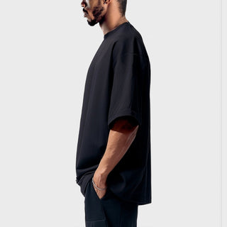 LW Essential Tee – Heavyweight Organic Cotton / Black