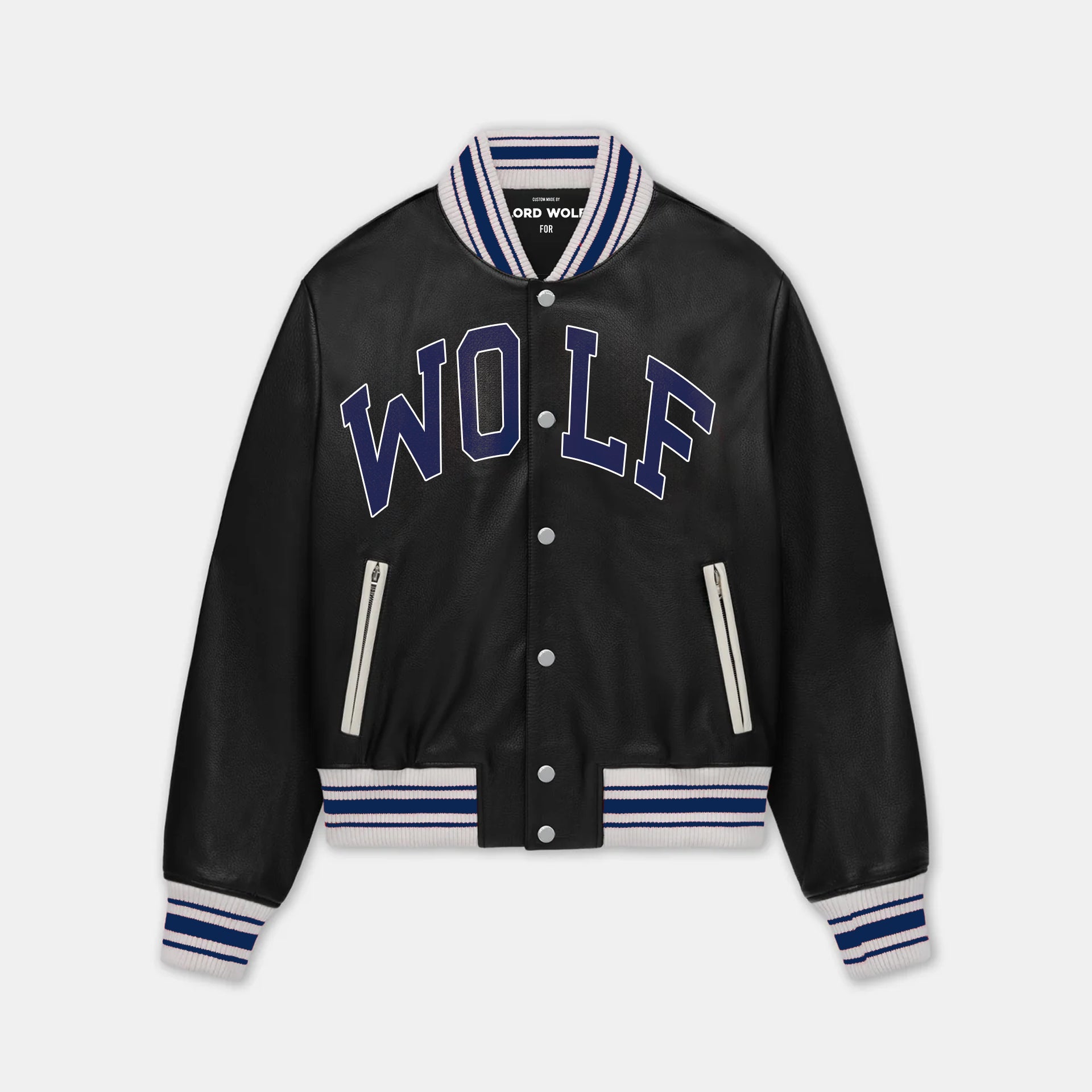 Wolf Genuine Leather Jacket