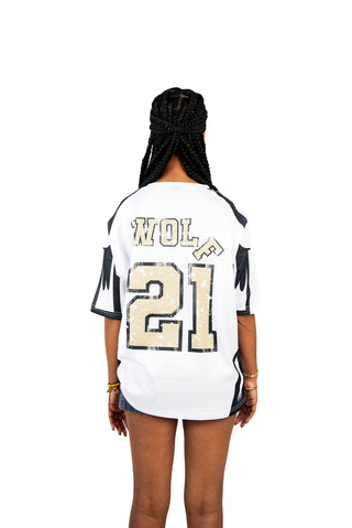 Fear of Mediocrity Short Sleeve Jersey - Glacial White