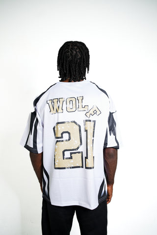 Fear of Mediocrity Short Sleeve Jersey - Glacial White