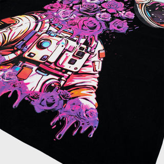 Purp Astronaut Tee - Black