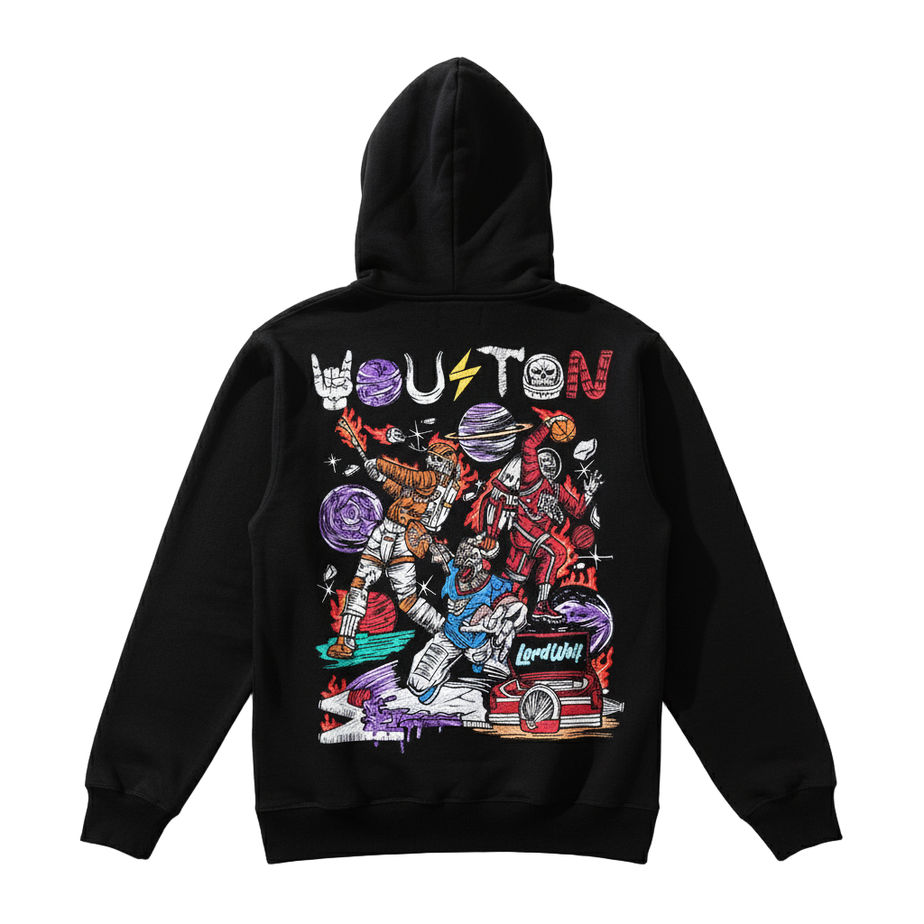 Houston Embroidered Hoodie