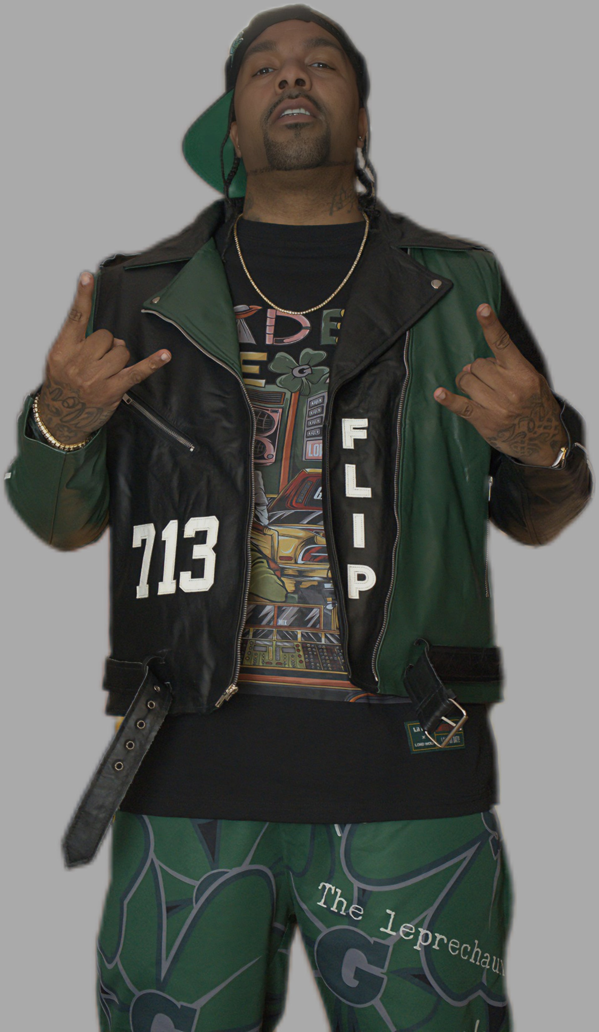 Genuine Leather Jacket - Lil Flip LW Edition