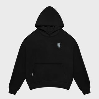 Lord Wolf Black Ice Hoodie - Ultra Heavyweight Organic Cotton Black Ice Hoodie - Ultra Heavyweight Organic Cotton