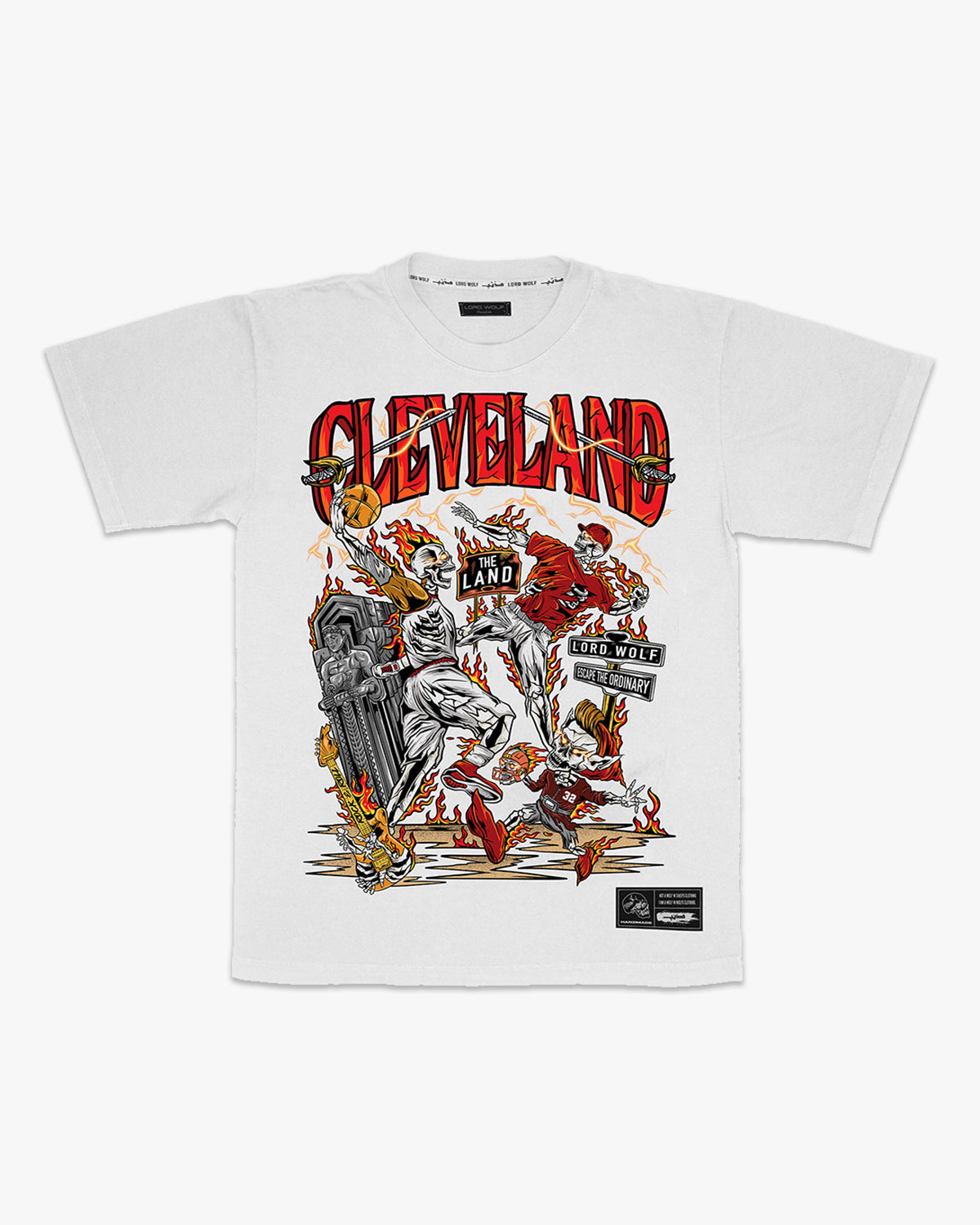 Cleveland Tee - White