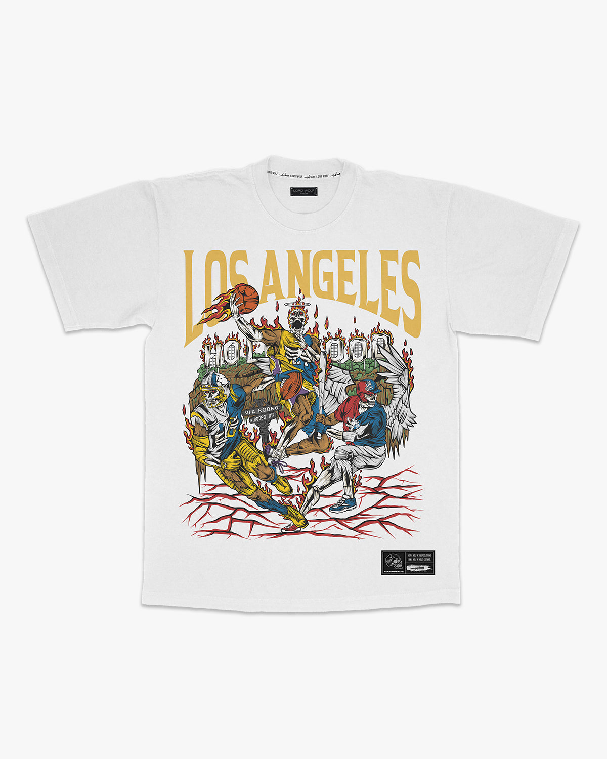 Los Angeles Tee - White