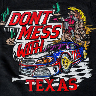 Lord Wolf Don’t Mess With Texas Tee – Embroidery Edition – Black Don’t Mess With Texas Tee – Embroidery Edition – Black