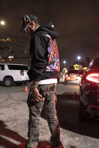 Lord Wolf Houston Embroidered Hoodie Houston Embroidered Hoodie