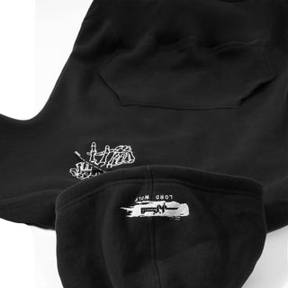 Lord Wolf Limited Edition Los Angeles Embroidered Hoodie - Black Limited Edition Los Angeles Embroidered Hoodie - Black