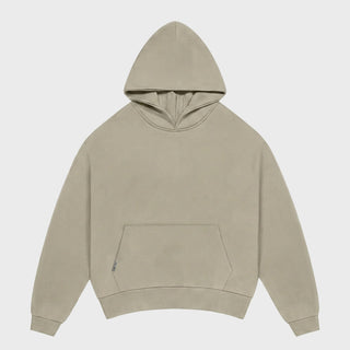 Lord Wolf Taupe Hoodie - Ultra Heavyweight Organic Cotton 540 GSM Taupe Hoodie - Ultra Heavyweight Organic Cotton 540 GSM