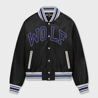 Lord Wolf Wolf Genuine Leather Jacket Wolf Genuine Leather Jacket
