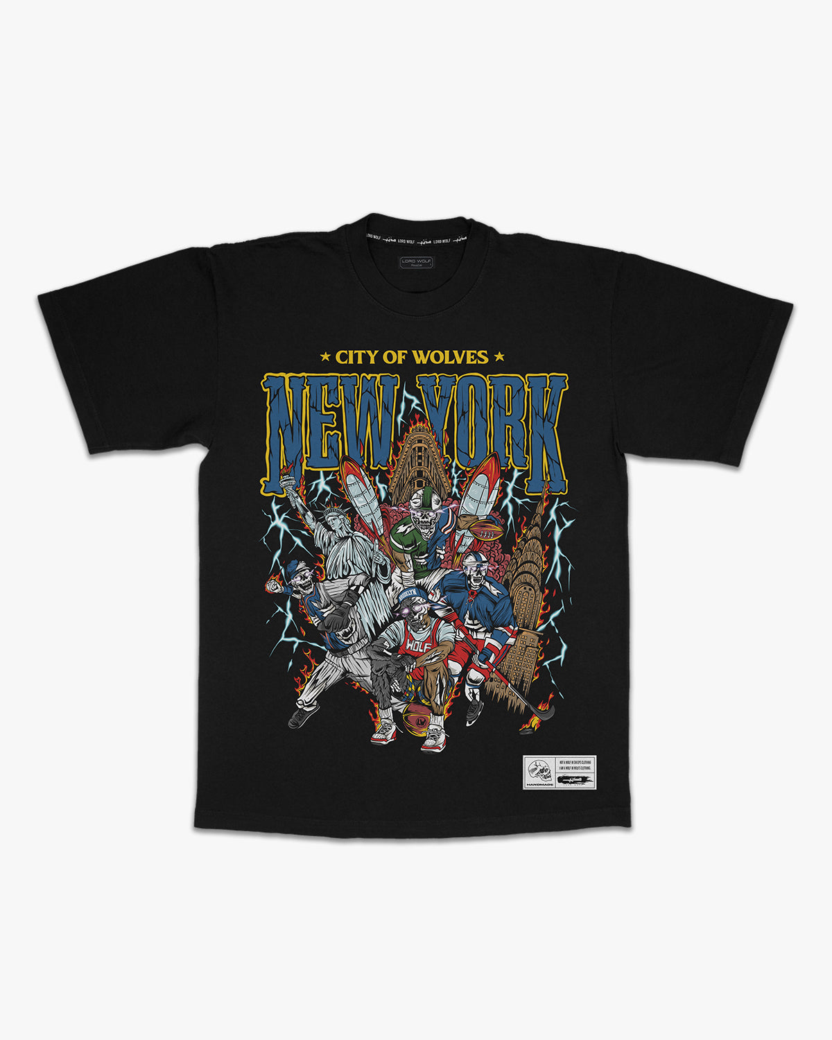 New York Tee - Black