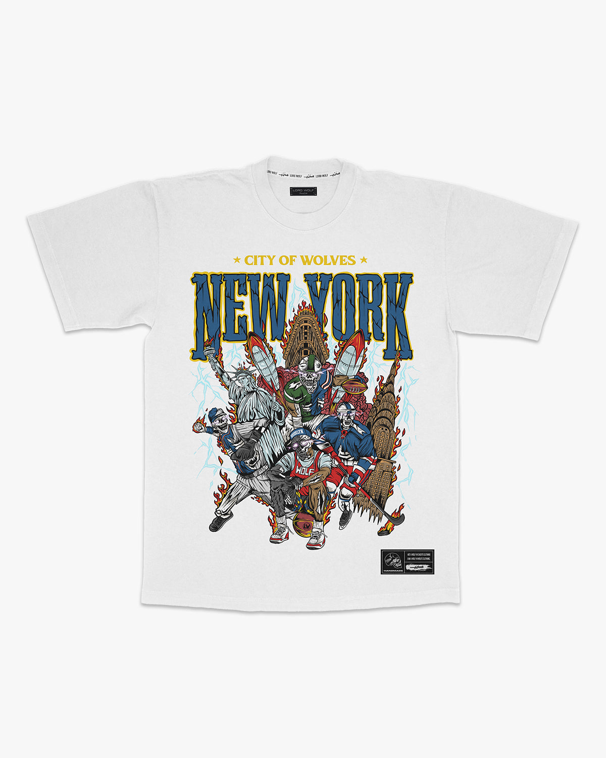 New York Tee - White